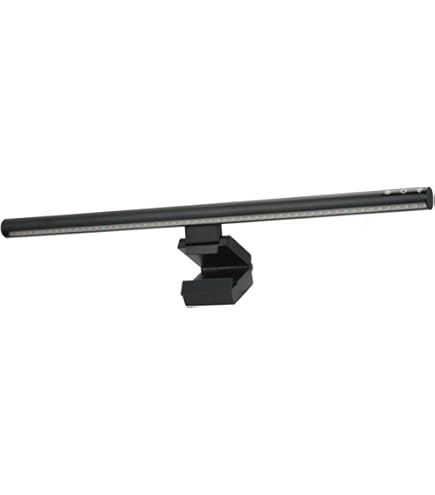 Amazon.co.jp: モニターライトノート専用バーライト26cmクリップ式CRI